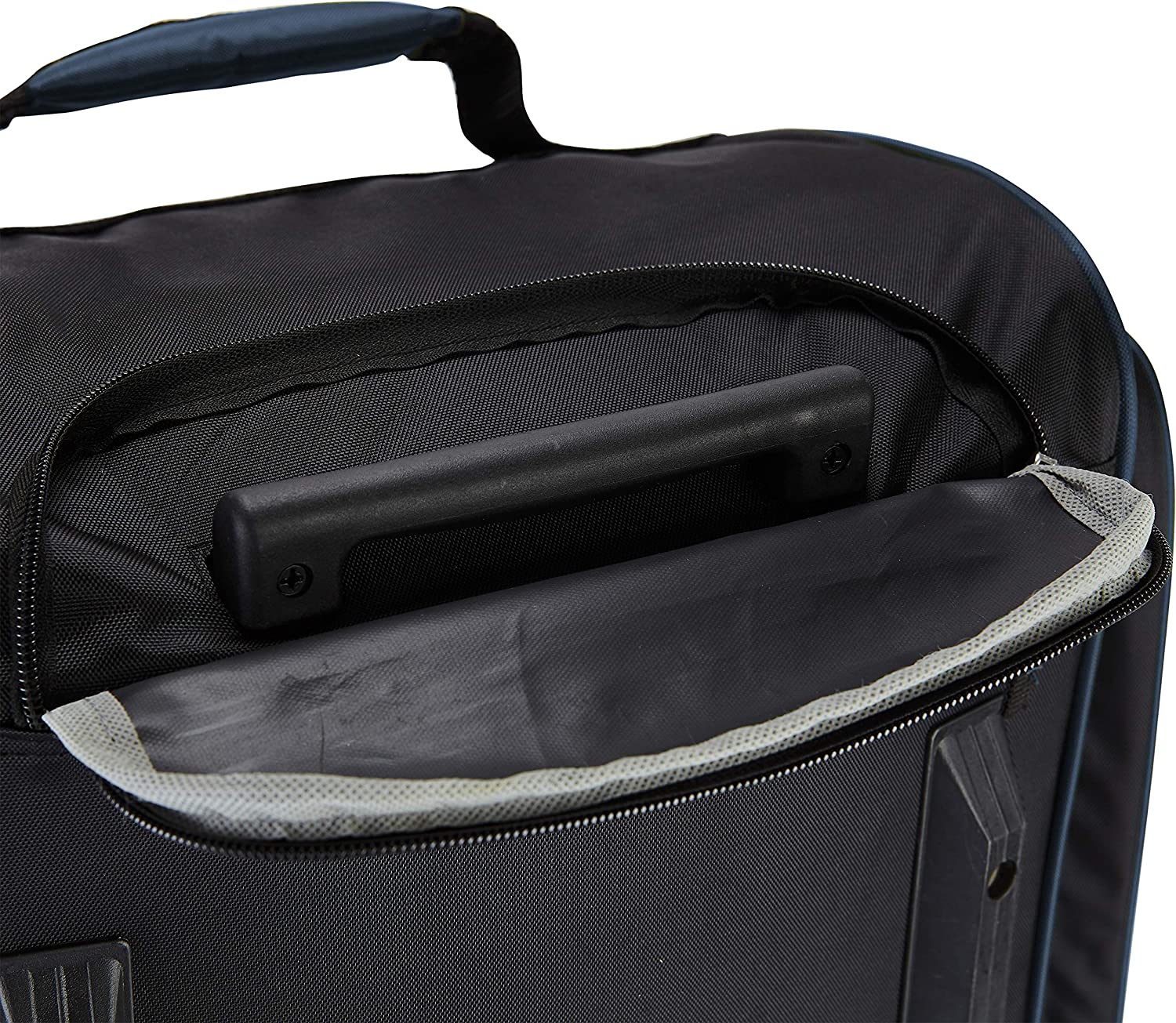 Travelers Club Xpedition 30 Inch Multi-Pocket Upright Rolling Duffel Bag - Image 6